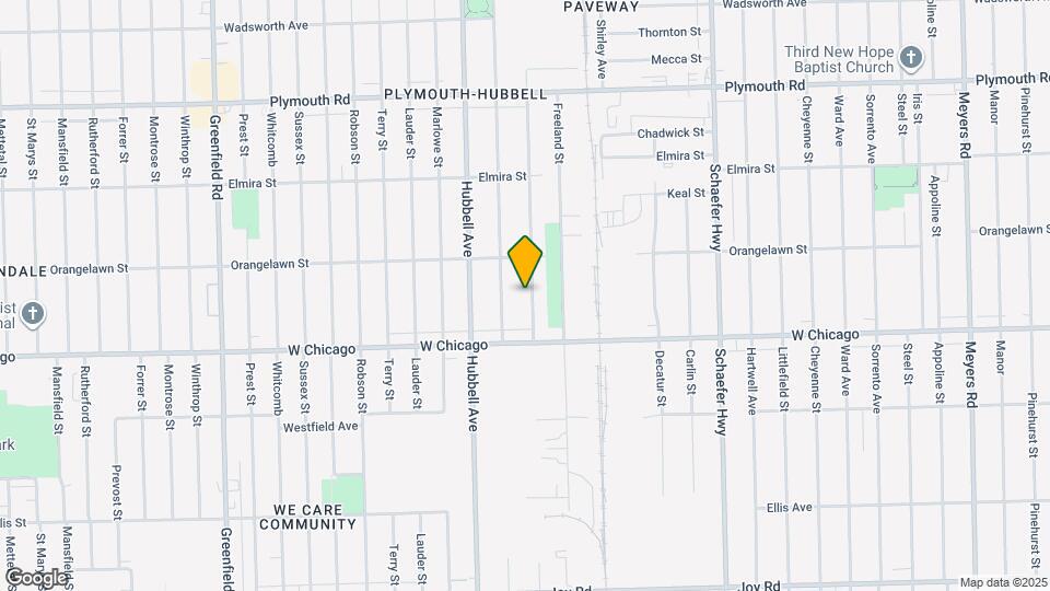 9591 Mark Twain St Map and Location Details