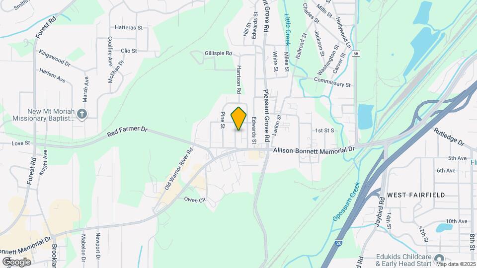 108 Cedar St Map and Location Details