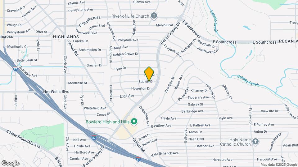 326 Sublett Dr Map and Location Details