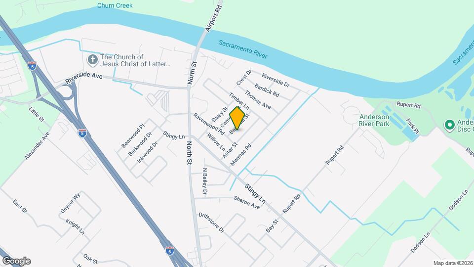 3118 Begonia St Map and Location Details