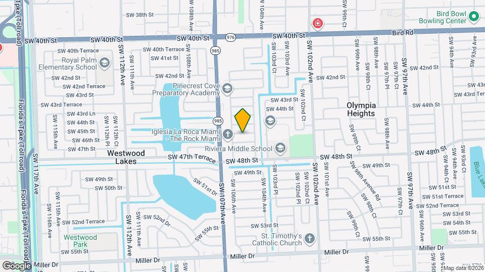 10472 SW 46th St Map and Location Details