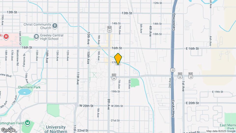 1715 7th Ave Map and Location Details