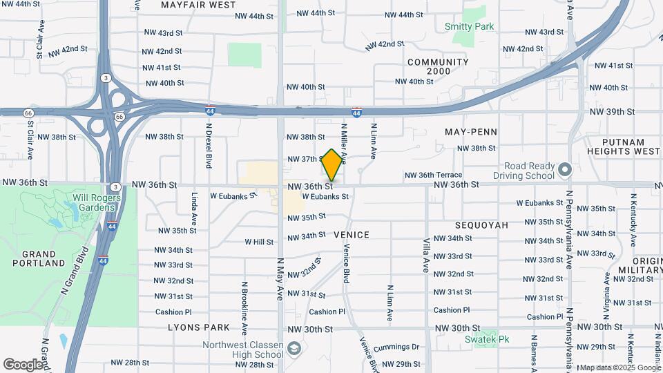 2719 NW 36th St Map and Location Details