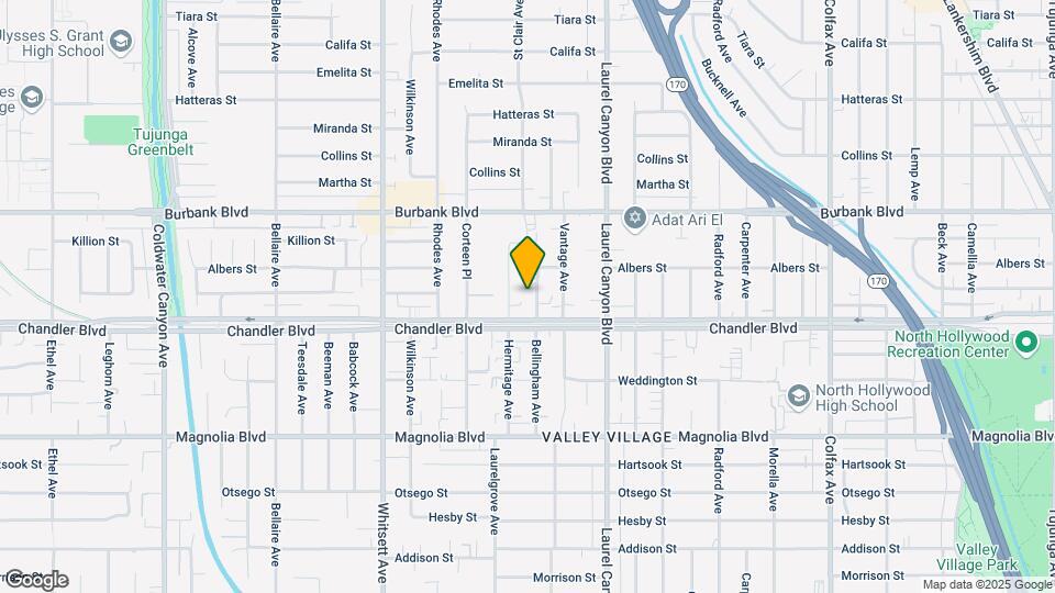 5425 Bellingham Ave Map and Location Details