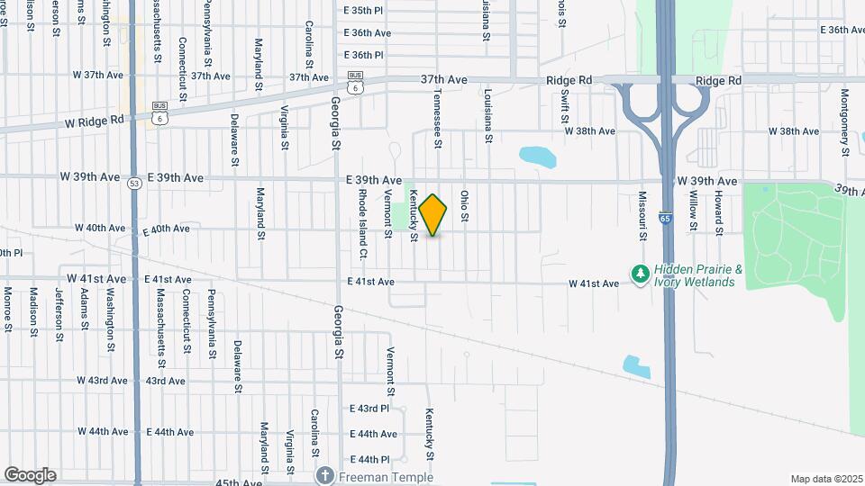 4014 Tennessee St Map and Location Details