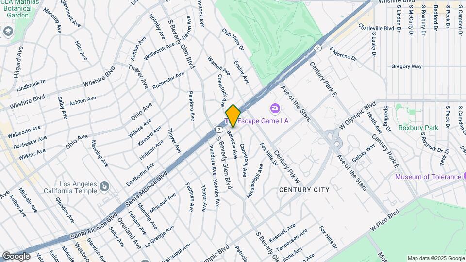 1820 Benecia Ave Map and Location Details