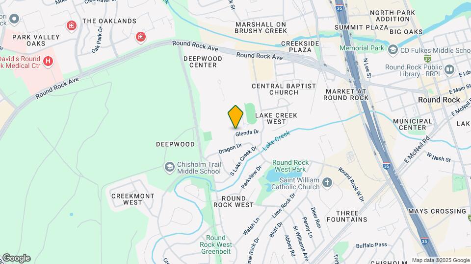 1304 Glenda Dr Map and Location Details