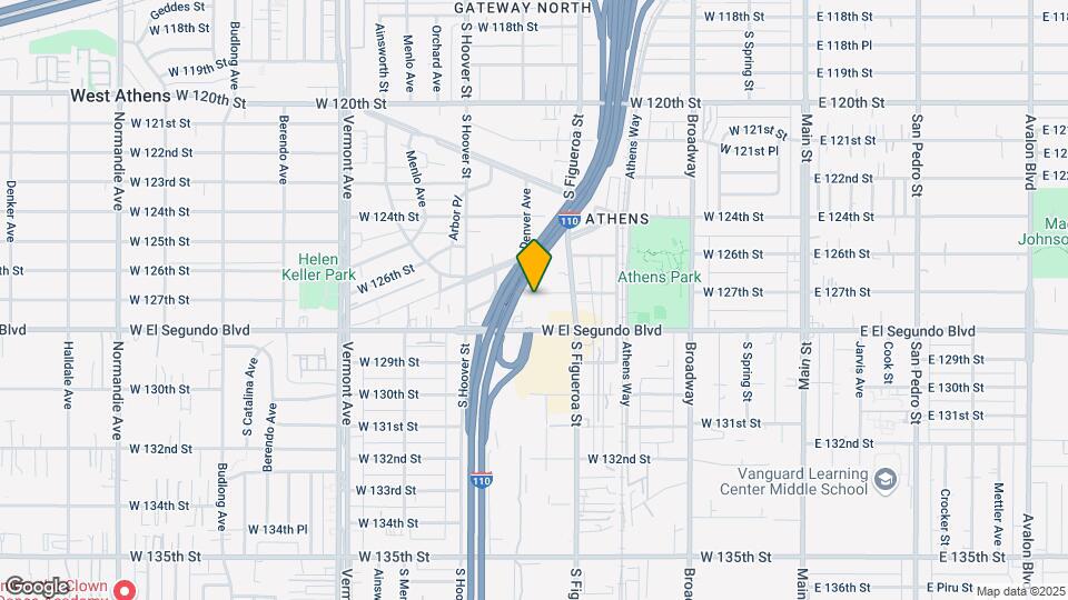 127th St Apartments Map and Location Details