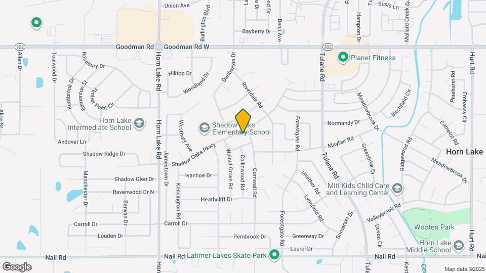 3575 Shadow Oaks Pkwy Map and Location Details