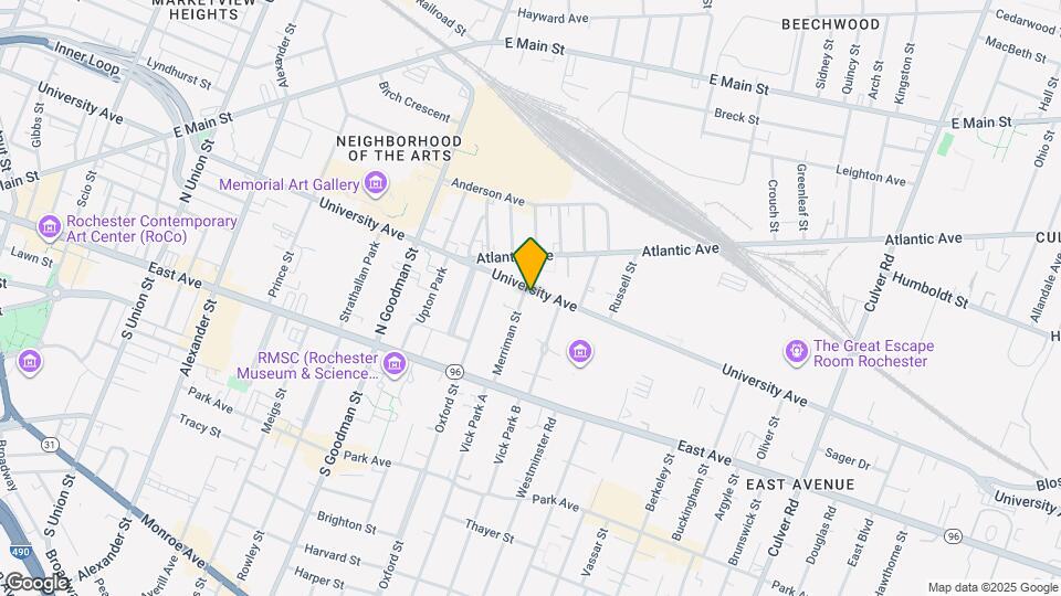 775 University Ave Map and Location Details