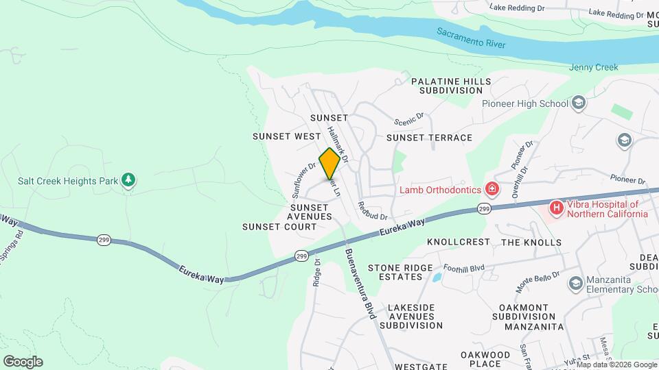 1022 Sunriver Ln Map and Location Details