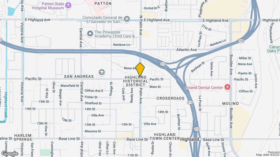 4 BD, 2 Bath Map and Location Details