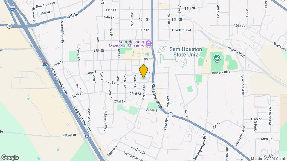 1304 21st St Mapa y Detalles de la Ubicación