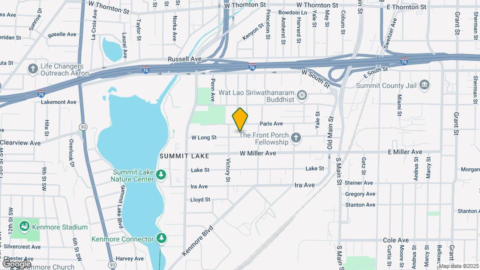 211 W Long St Map and Location Details