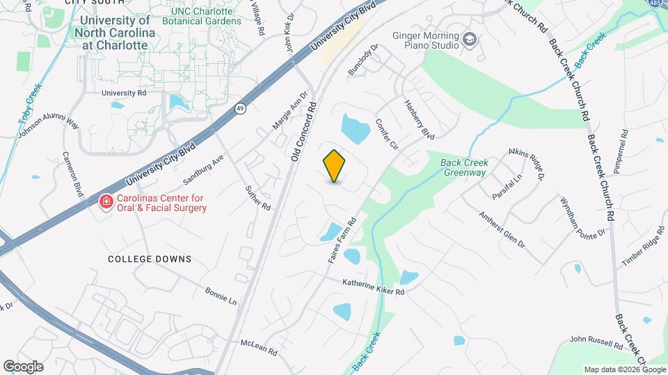 9736 Baxter Caldwell Dr Map and Location Details