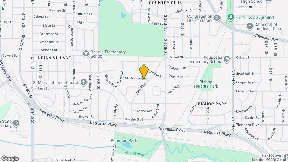 2535 Saint Thomas Dr, Unit 1 Map and Location Details