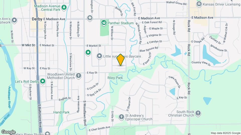 1033 E Redwood Rd Map and Location Details