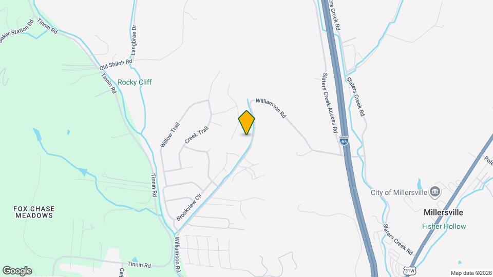 1415 Williamson Rd Map and Location Details