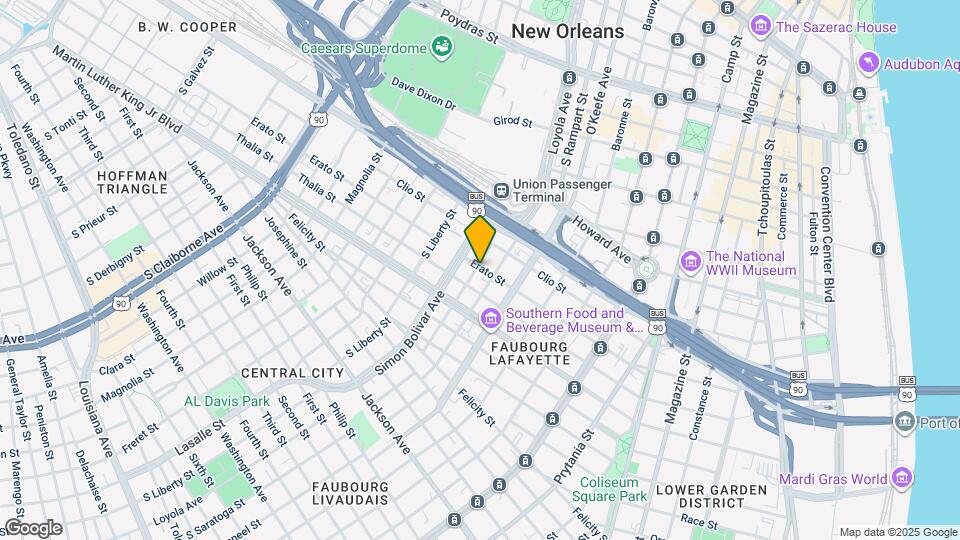 1308 S Saratoga St Map and Location Details