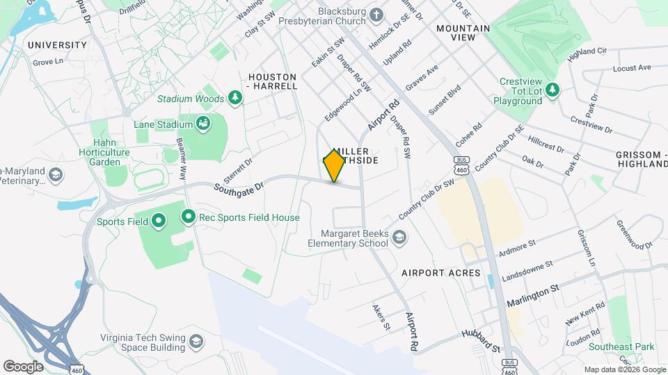 509 Southgate Dr Mapa y Detalles de la Ubicación