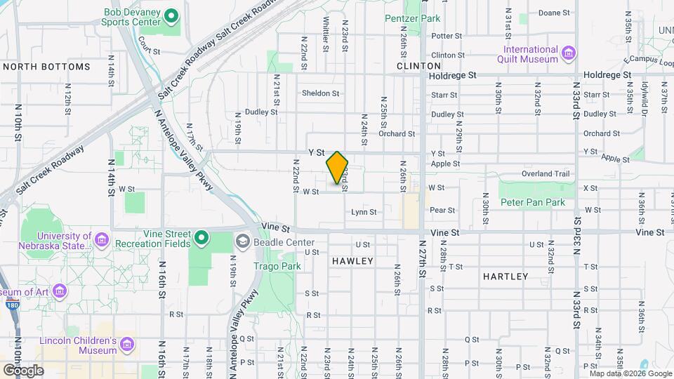 2284 W St Map and Location Details