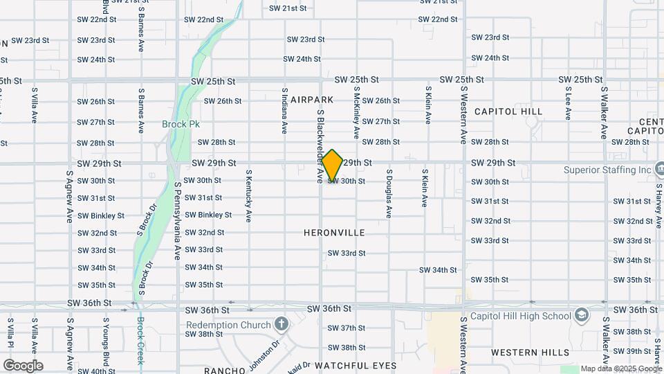 1232 SW 30th St Map and Location Details