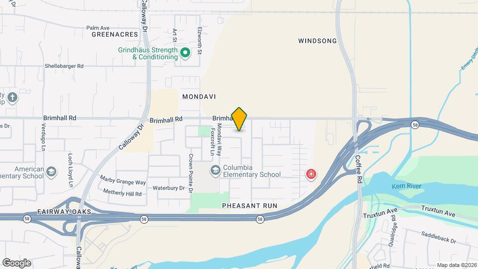 9004 Pineridge Way Map and Location Details