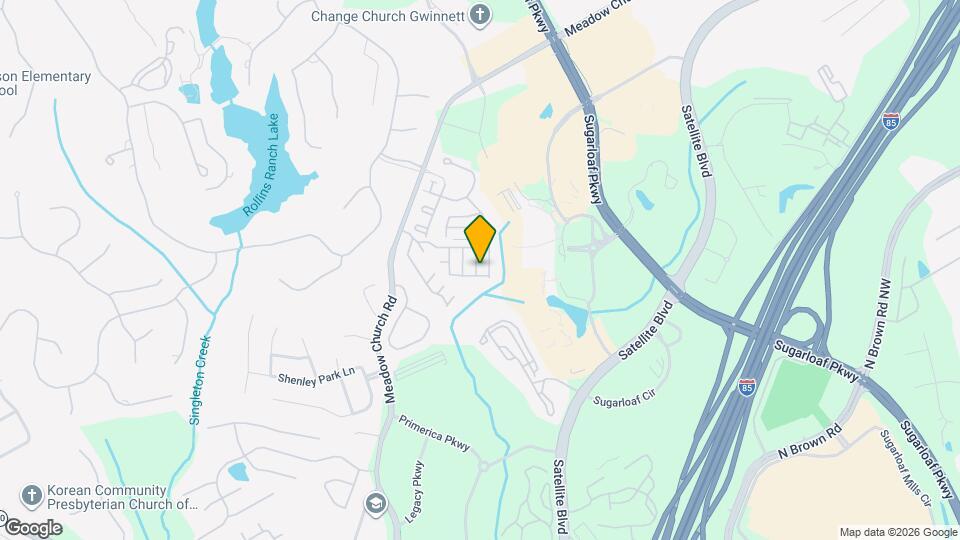 2214 Landing Walk Dr Map and Location Details