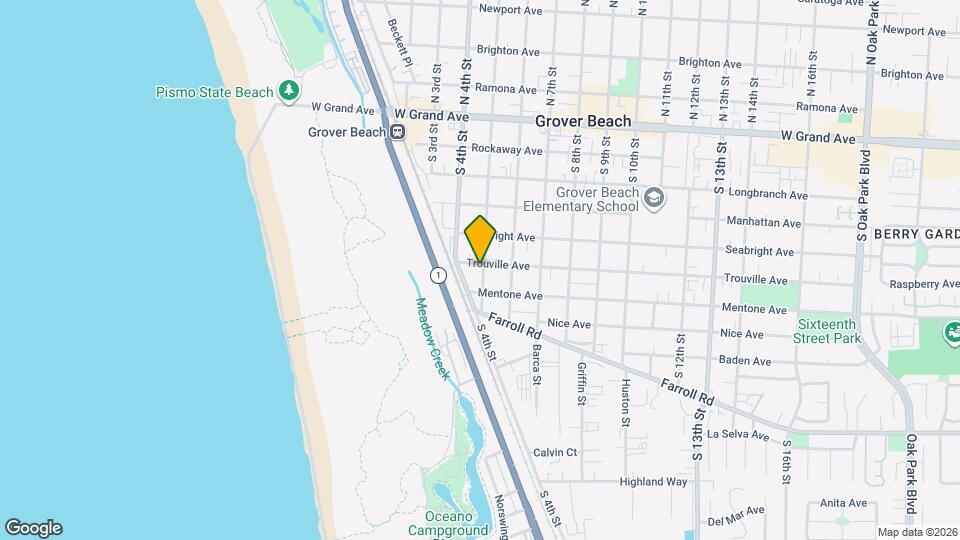 498 Trouville Ave Map and Location Details