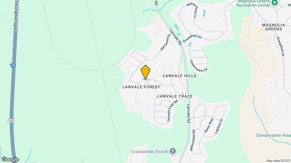 8518 Lanvale Forest Dr Map and Location Details