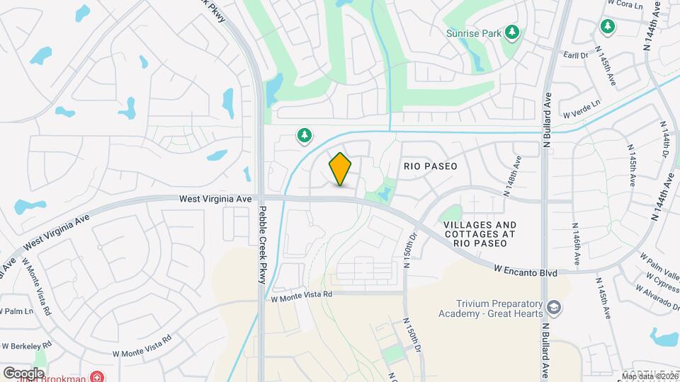 15273 W Roanoke Ave Map and Location Details