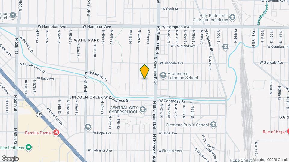 4479A N 44th St Map and Location Details