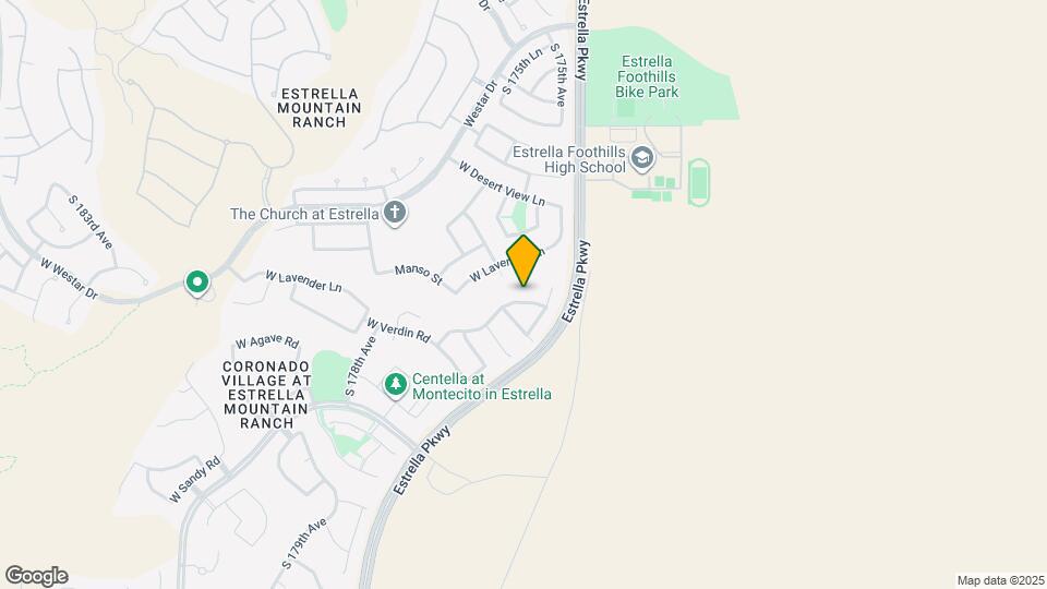 17564 W Verdin Rd Map and Location Details