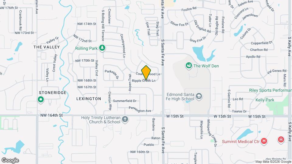 2422 Ripple Creek Ln Map and Location Details