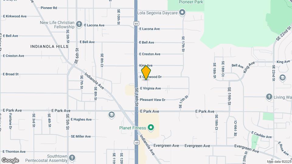 1424 E Virginia Ave Map and Location Details
