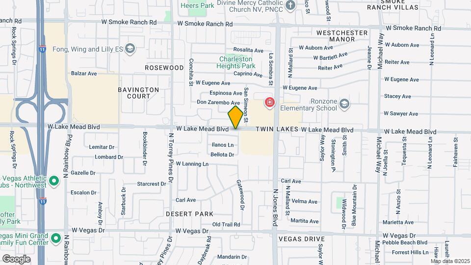 6208 Yerba Ln Map and Location Details