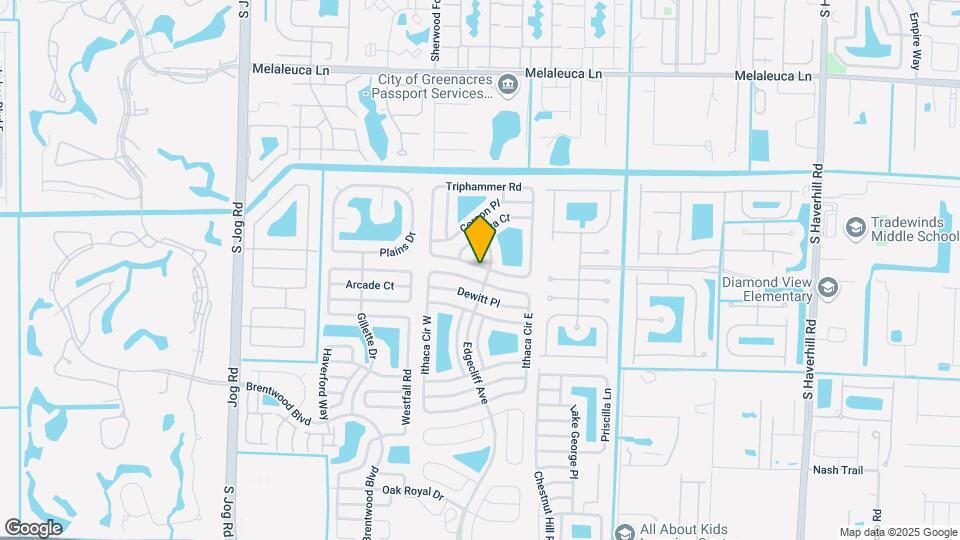 5862 Triphammer Rd Map and Location Details