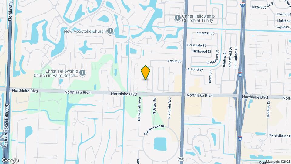9077 W Highland Pines Blvd Map and Location Details