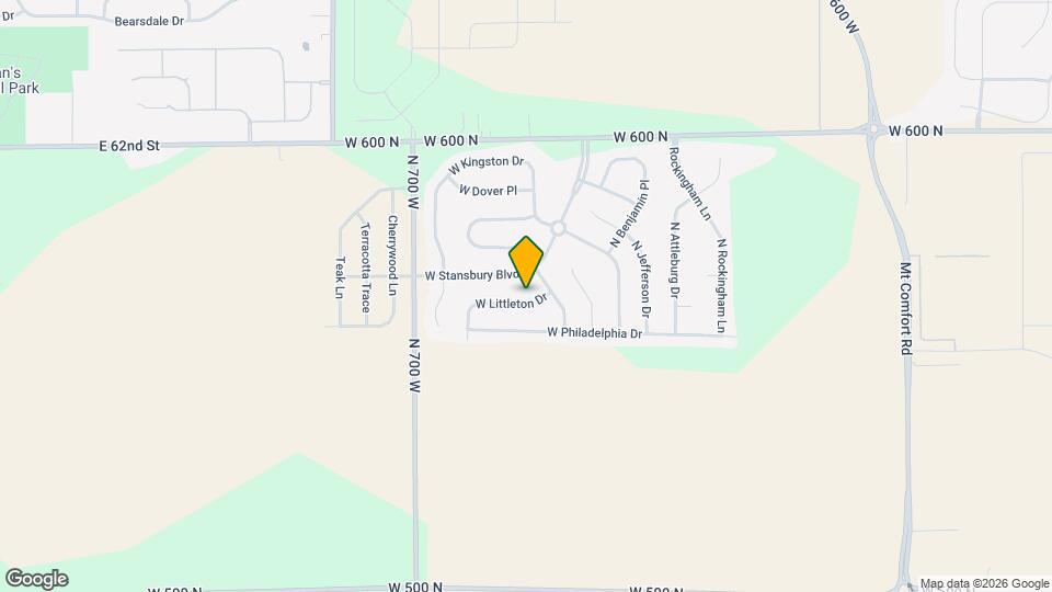 6768 W Littleton Dr Map and Location Details