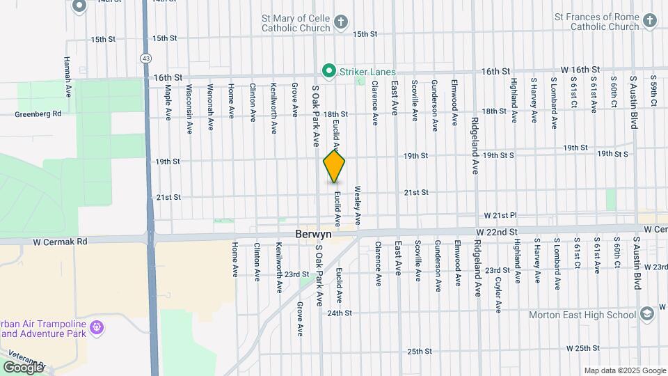 1944 Euclid Ave, Unit #2 Mapa y Detalles de la Ubicación