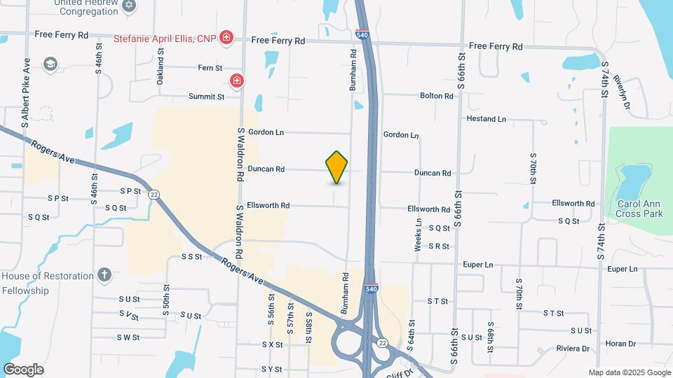 5909 Ellsworth Rd Map and Location Details