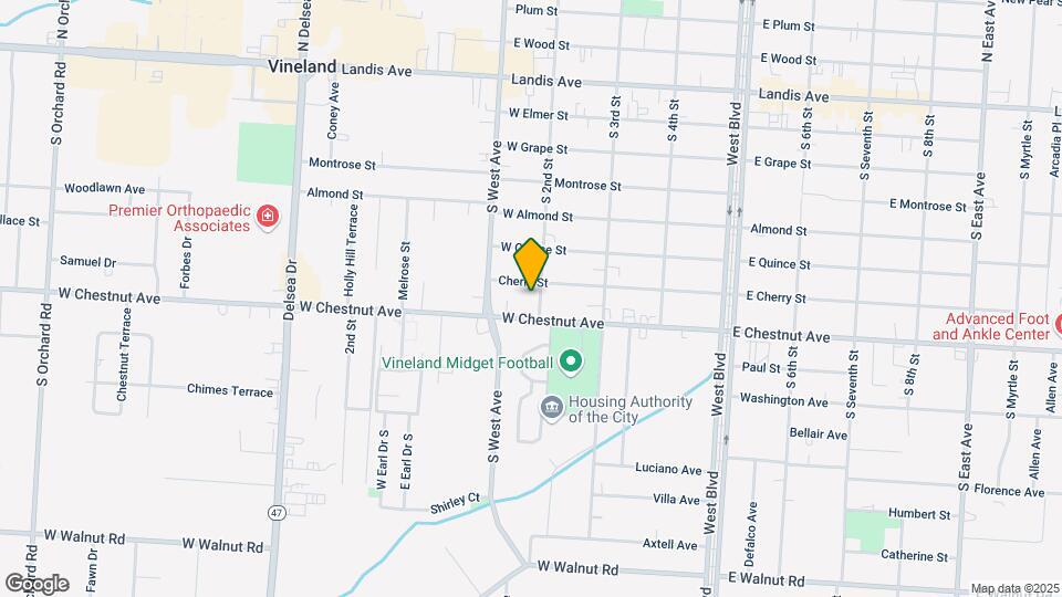 608 S 2nd St-Unit -A Map and Location Details
