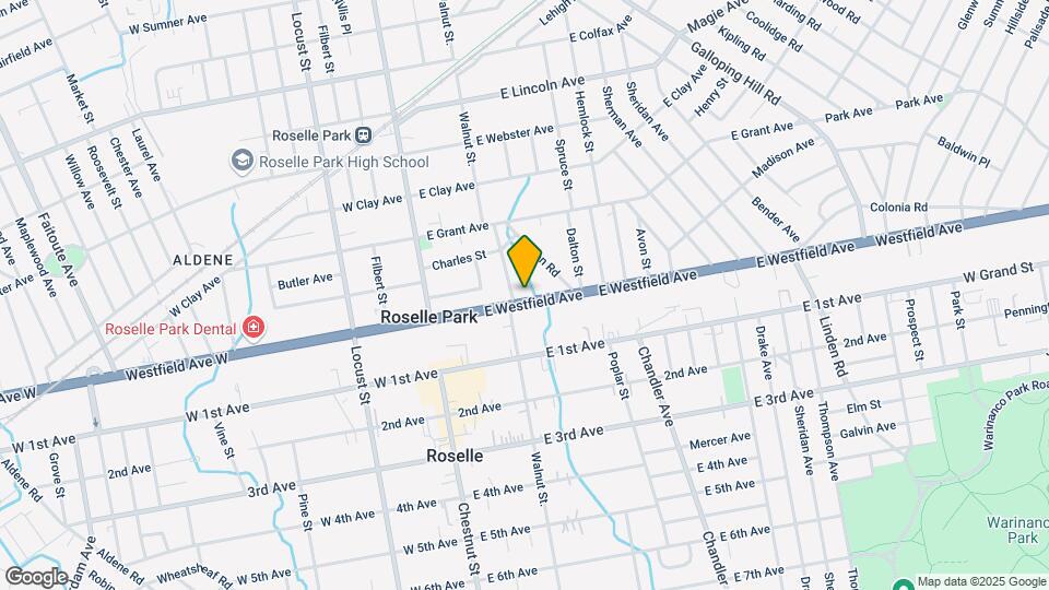 107 E Westfield Ave Mapa y Detalles de la Ubicación