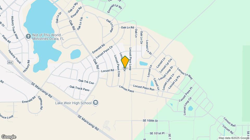 237 Locust Pass Dr Map and Location Details