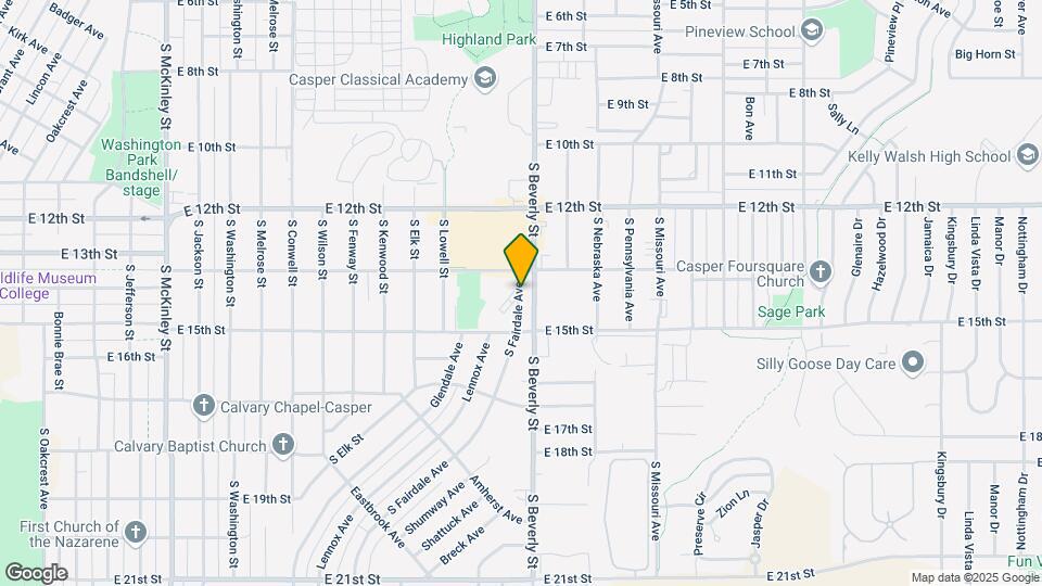 1415 S Fairdale Ave Map and Location Details