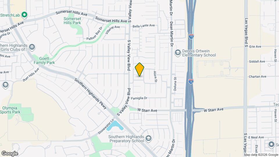 3676 Patrolina Ave Mapa y Detalles de la Ubicación