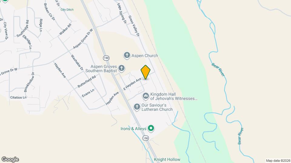 242 S Valley Dr Map and Location Details