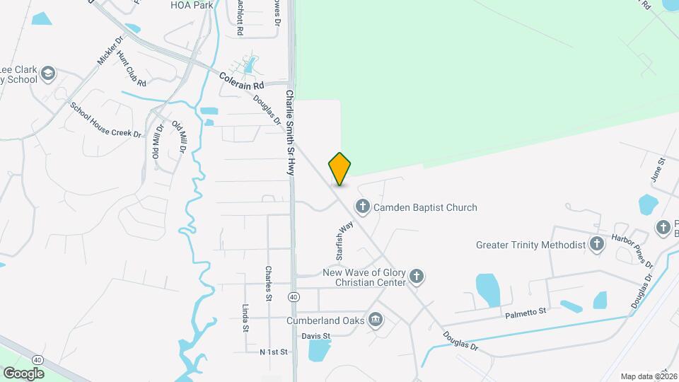 605 Ab Douglas Dr Map and Location Details