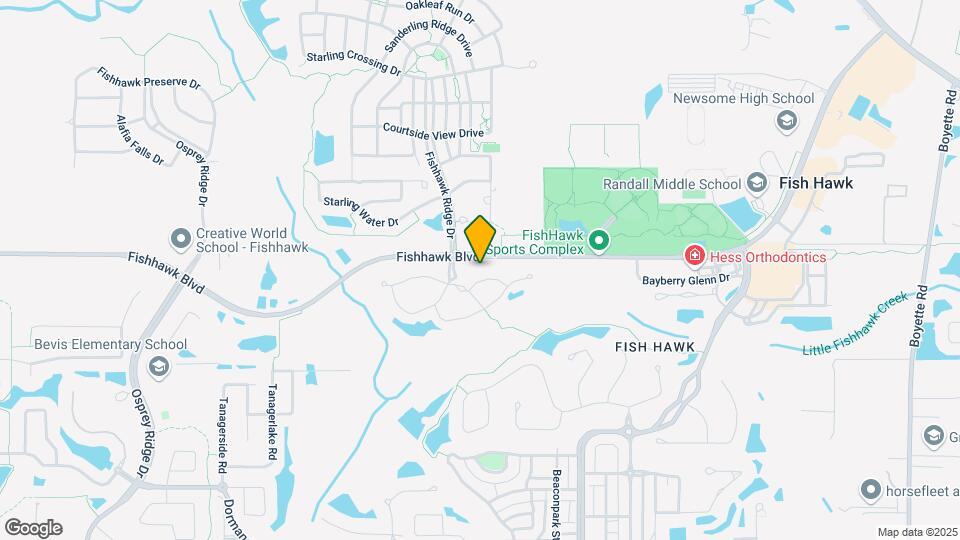 15811 Fishhawk Blvd Map and Location Details