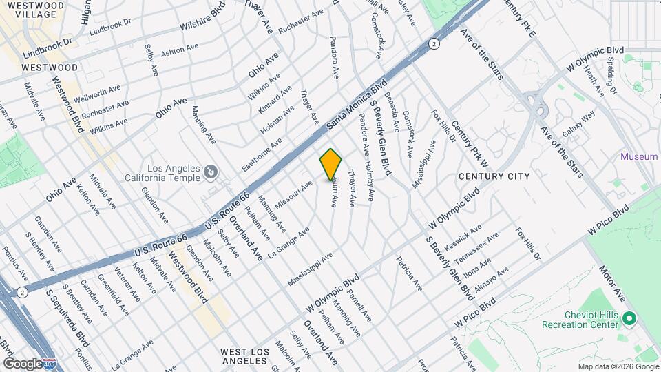1929 Fairburn Ave Map and Location Details